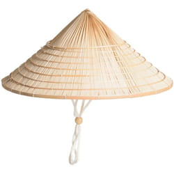 Lolahome - Chapeau de décoration en feuilles de Palmier