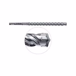 Mèche béton SDS + 4 taillants - IZAR Z4 SDS + 1891 Foret béton armé SDS plus Z4 IZAR pour perceuse a percussion perforateurFo ...