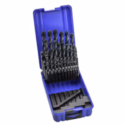 Coffret 25 forets HSS DIN338N - 1 à 13 mm par 0.5 mm - IZAR 1010Ce coffret de 25 forets Izar HSS métal série 1010 comprend le ...