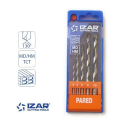 Izar - coffret 5 forets beton standard à pointe carbure