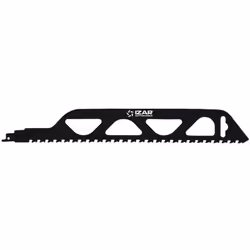 Lame scie sabre denture carbure tungstène 305mm coupe brique - IZAR S1243HM Lame de scie sabre Izar type S1243HM longue de 30 ...