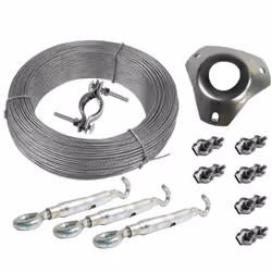 TELEVES KIT DE MONTAGE DE VENT KIT DE MONTAGE DE VENT TELEVES. KIT DE MONTAGE DU VENT SUR UN MÂT, QUI COMPREND : PLAQUE AVEC ...