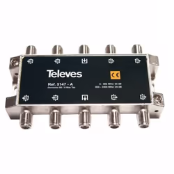 Prise 8 directions 20 dB (étages 2 et 3) connecteurs type A F