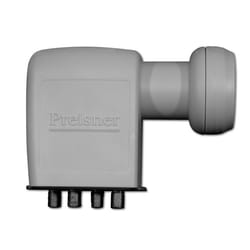 Preisner SP44EN convertisseur abaisseur de fréquence Low Noise Block (LNB) 10,7 - 11,7 GHz Gris