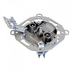 Televes 522610 prise de courant Type F Acier inoxydable
