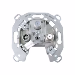 Televes 524501, SAT + TV + Radio, 1 dB, Métallique, 0.5 A, 70 mm, 36 mm