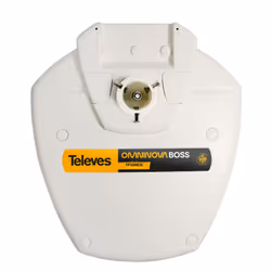 Televes OMNINOVA BOSS, Extérieure, Blanc, Omni-directionnel, FM, UHF, VHF, 25 dB, 470 - 694