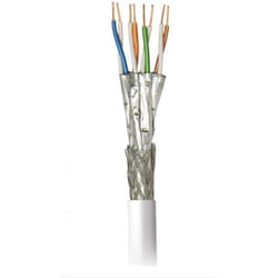 Par me'tre de cble de donne'es s/ftp cat7 couleur blanc 219101