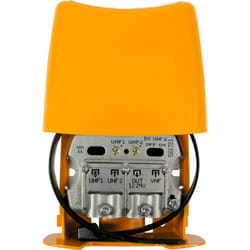 Amplificateur sur poteau Televes 3 entrées 12/24v orange - 561721
