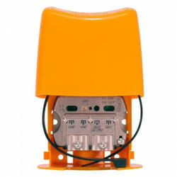 Televes - Mât Amplificateur tnt 24db 3 entrées uhf - vhf - fi lte 700 5G Nanokom 561621 2ème dividende numérique