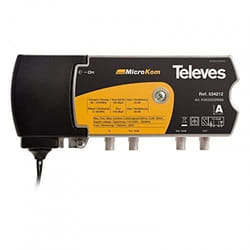 Amplificateur - TELEVES - T4 - Canal de retour - Terrestre - 5-65 MHz - 20-25 dB
