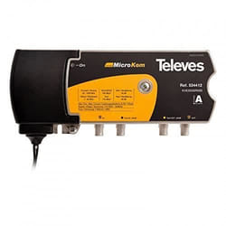 Amplificateur - TELEVES - MICROKOM T4 - Canal de retour - 5-65 MHz - 30-35 dB