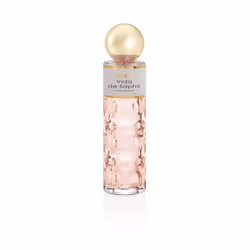 Saphir Parfums Vida, Femmes, 200 ml, Flacon non réutilisable, Parfum liquide, Cassis, Poire, Jasmin, Fleur d'oranger