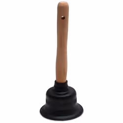 Grand plugger (avec poignée) 88550 rubi Fait de caoutchouc 100% recyclable. Les poignées en bois sont parfaites pour enlever  ...
