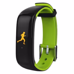 Brigmton BSPORT-15, Bracelet connecté, 2,44 cm (0.96"), OLED, 150 mAh, Imperméable, IP67
