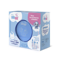 Canastilla Media Babero Sebi coffret 5 pz