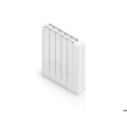 Radiateur électrique à inertie fluide 2000 W HJM Alanis horizontal blanc