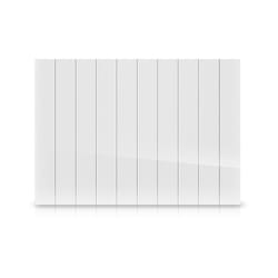 HJM - Radiateur ava horizontal Électrique à Inertie Céramique 2000W – Chauffage Économique, Programmable 24/7, Détecteur de Fenêtres Ouvertes,