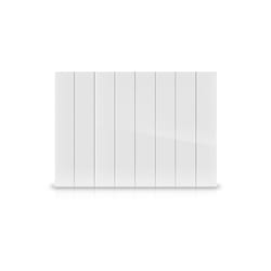HJM - Radiateur ava bas Électrique à Inertie Céramique 1000W – Chauffage Économique, Programmable 24/7, Détecteur Fenêtres Ouvertes, Verrouillage du