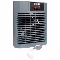 HJM 607-RC, Chauffage de ventilateur électrique, Sol, Gris, 2000 W, 1000 W, Electrique