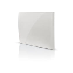 HJM - Radiateur electrique a inertie fonte 1000 w Spring ii horizontal blanc