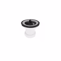 Panier d'évier ARTIC en acier inoxydable. Valve pour panier en PVC de haute qualité. Filetage vertical 1 1/2"" pour tube de 4 ...