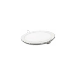 Alfa - Downlight led froid rond blanc mat 18w