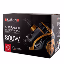 Küken 33078 Aspirateur 2 L Aspirateur réservoir cylindrique Sec 2400 W Sans sac