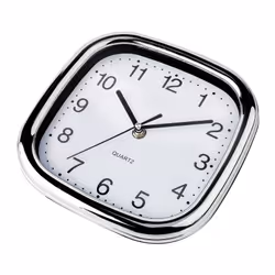 Küken 33677 wall/table clock Mur Quartz clock Rectangle Argent, Blanc
