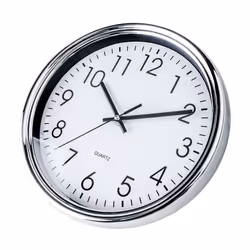 Küken 33679 wall/table clock Mur Quartz clock Cercle Argent, Blanc