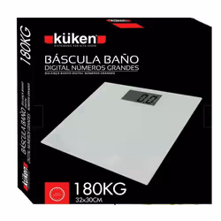 Küken 33791 balance Rectangle Gris Pèse-personne électronique