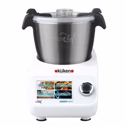 Küken 34068, 3,5 L, Gris, Blanc, Tactile, Batteur, Hachoir, Pétrisseur, Acier inoxydable, 1300 W