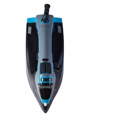 Küken 34087 fer à repasser Fer à repasser à sec ou à vapeur Semelle en acier inoxydable 2800 W Noir, Bleu