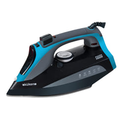 Küken 34092 fer à repasser Fer à repasser à sec ou à vapeur Semelle en acier inoxydable 2800 W Noir, Bleu