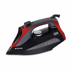 Küken 34098, Fer à repasser à sec ou à vapeur, Semelle en acier inoxydable, 1,9 m, 140 g/min, Noir, Gris, Rouge, 35 g/min