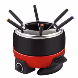 Küken 34122, 6 personne(s), 2 L, Noir, Rouge, Rond, Acier inoxydable, Rotatif