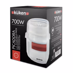 Küken 34133 hachoir 700 W Rouge, Blanc