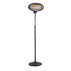 Küken 34172, Chauffage électrique à infrarouge, Verre quartz, 0 - 45°, IPX4, Extérieure, Sol