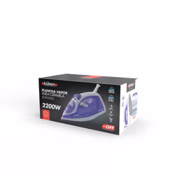 Küken 34178 Centrale vapeur 2200 W 0,2 L Semelle en céramique Violet, Blanc