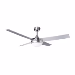 Küken 34281, Ventilateur à lame domestique, Acier inoxydable, Plafond, Acier, Bois, 132 cm, Sans fil