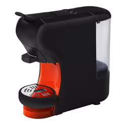 Küken 34342, Cafetière à dosette, 0,6 L, Capsule de café, Café moulu, 1500 W, Noir, Rouge