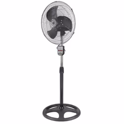 Küken 34778, Ventilateur à lame domestique, Noir, Sol, Métal, 42 cm, 180°