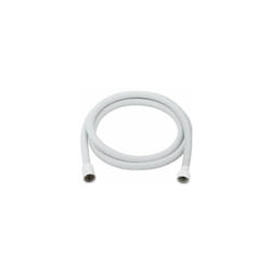 Alfa - Flexible de douche inox 1,8 m blanc arctique