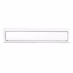 Arregui C-603, Porte de boîte aux lettres, Blanc, Acier inoxydable, 248 mm, 73 mm