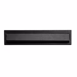 Arregui C-614, Boîte aux lettres encastrable, Acier galvanisé, Noir, 1 pièce(s), 342 mm, 72 mm