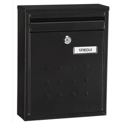 Arregui V-1324 boîte aux lettres Noir Boîte aux lettres encastrable Acier