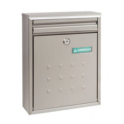 Arregui V-1327 boîte aux lettres Acier inoxydable Boîte aux lettres encastrable