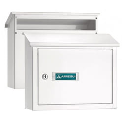 Arregui V-4061 boîte aux lettres Blanc Boîte aux lettres encastrable Aluminium