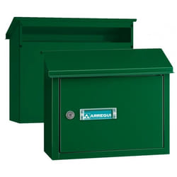 Arregui V-4073 boîte aux lettres Vert Boîte aux lettres encastrable Acier galvanisé