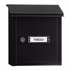 Arregui V-4094, Boîte aux lettres encastrable, Noir, Clé, 1 pièce(s), 245 mm, 126 mm
